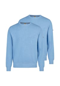 redmond - Pullover 2er Pack Basic - Beige