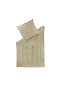 SCHÖNER WOHNEN KOLLEKTION - SWK Bettwäsche SoftStripe in vielen Größen - Beige
