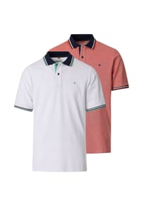 Redmond - Poloshirt 2er Pack Basic - Blau