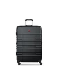 WENGER® Amplar Evo - Amplar Evo 4 Rollen Trolley L 75 cm mit Dehnfalte - black