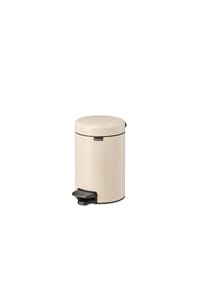 brabantia - Treteimer NewIcon, Stahl, Soft Beige, 3 L, 149887 - Soft Beige
