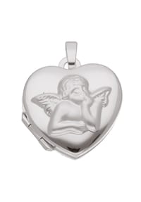 Adelia's - Damen Silber Schmuck 925 Silber Medaillon Anhänger - silber
