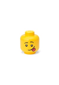LEGO® - LEGO Aufbewahrungsbox Storage Head Small Silly, Kunststoff, 16 x 18 cm - 