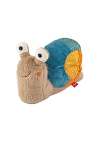 sigikid® - Kuscheltier Schnecke Patchwork Sweety ,  für Babys und Kinder - mehrfarbig