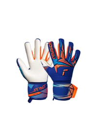 reusch - Torwarthandschuhe Attrakt Freegel Advance Junior mit atmungsaktiven Mesh-Einsätzen - 2005 safe yellw/sharp blue