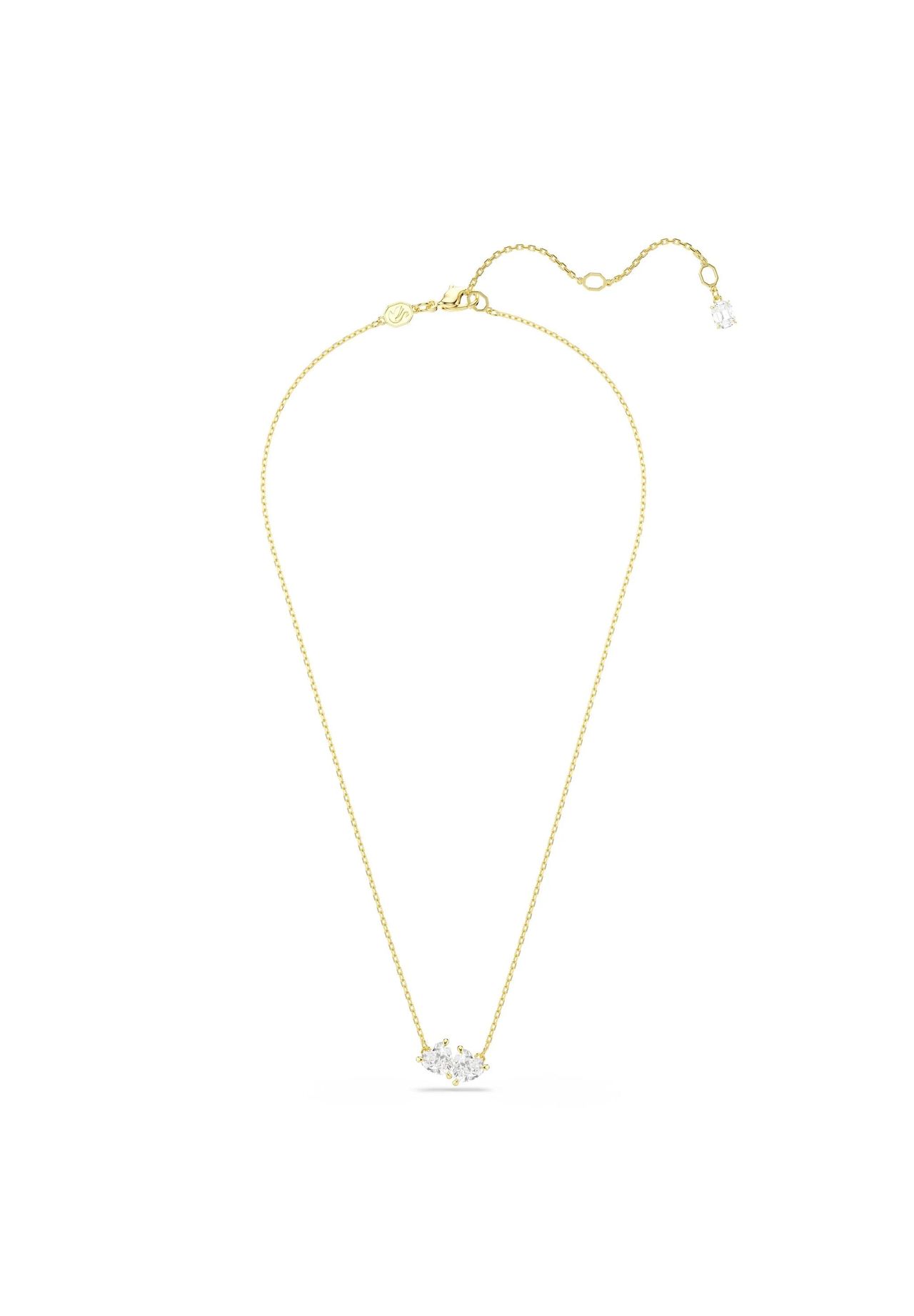 Swarovski Damen Kette Mit AnhäGer, Gold