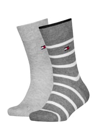 TOMMY HILFIGER - Socken, 2er-Pack, verstärkte Belastungszonen, für Kinder - 001 TOMMY ORIGINAL