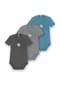 normani® 3er Set Baby Merino Body Kurzarm Tauranga Bild 1