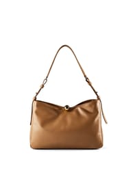 FURLA Sfera Soft - Sfera Soft Schultertasche L Leder 37 cm - mauve