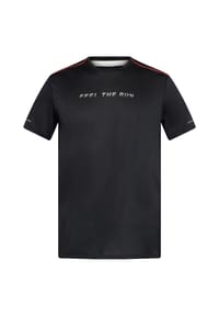 ALEX - Funktionsshirt Run, schnelltrocknend, für Herren - BLACK BEAUTY