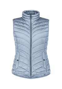 BETTY BARCLAY - Steppweste mit Stehkragen - Beige