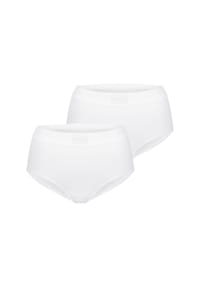 sloggi - Double Comfort Maxislip, 2er Pack, atmungsaktiv, für Damen - BLACK