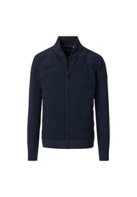 CASAMODA - Herren Strickjacke uni Basic Knitwear - Dunkelblau