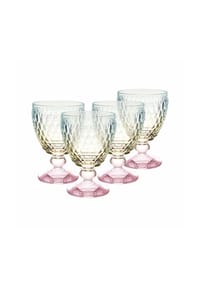 Villeroy & Boch Rotweingläser Boston Pearl 200 ml 4er Set bunt - BOSTON - bunt