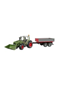 bruder® - Spielzeugauto Fendt Vario 211 mit Frontlader und Bordwandanhänger - mehrfarbig