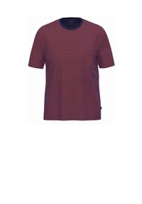 AMMANN - Mix & Match Schlafanzug-Oberteil "Osaka", Baumwolle, für Herren - 139 BRICK RED