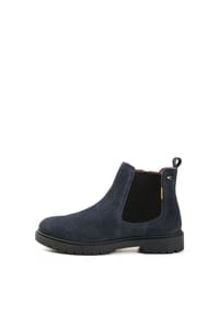 camel active - Veloursleder/Textil Stiefelette - Navy