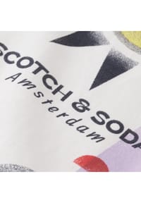 SCOTCH & SODA B.V. / Herren-Shirt / REGULAR FIT FRONT BACK ARTWORK