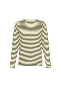 camel active - Langarmshirt - grey melange stripes