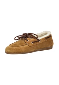 PAVEMENT - Veloursleder/Mesh Halbschuhe - Tan
