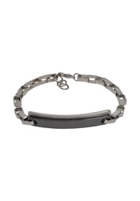 Steuer Modeschmuck - Armband Edelstahl - silber