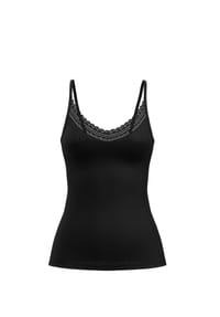 CALIDA - Unterhemd Etude Ajours, Spitze, für Damen - 992 SCHWARZ