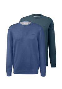 s.Oliver - Pullover 2er Pack Basic - Schwarz