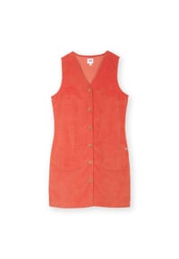 KITE - Damen Purewell Cordkleid Bio-Baumwolle - orange