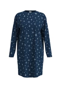 mey - Polar Sky Sleepshirt, Baumwolle, für Damen - 1118 DEEP MARINE