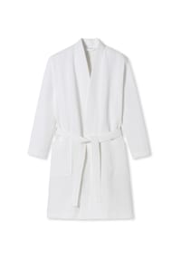SCHIESSER - Bademantel Elegant Kimono - weiss