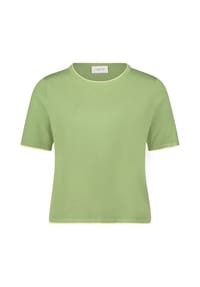 CARTOON - Strickpullunder mit Rundhalsausschnitt - Khaki/Yellow