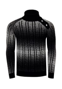 RUSTY NEAL® Pullover mit kuscheligem Stehkragen Bild 1