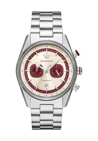 ARMANI - NA Herren Chronograph "AR11645" - SILBER