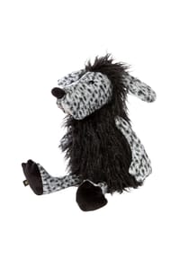 sigikid® - Kuscheltier Mad Sad, BeastsTown ,  für Erwachsene und Kinder - schwarz/weiß