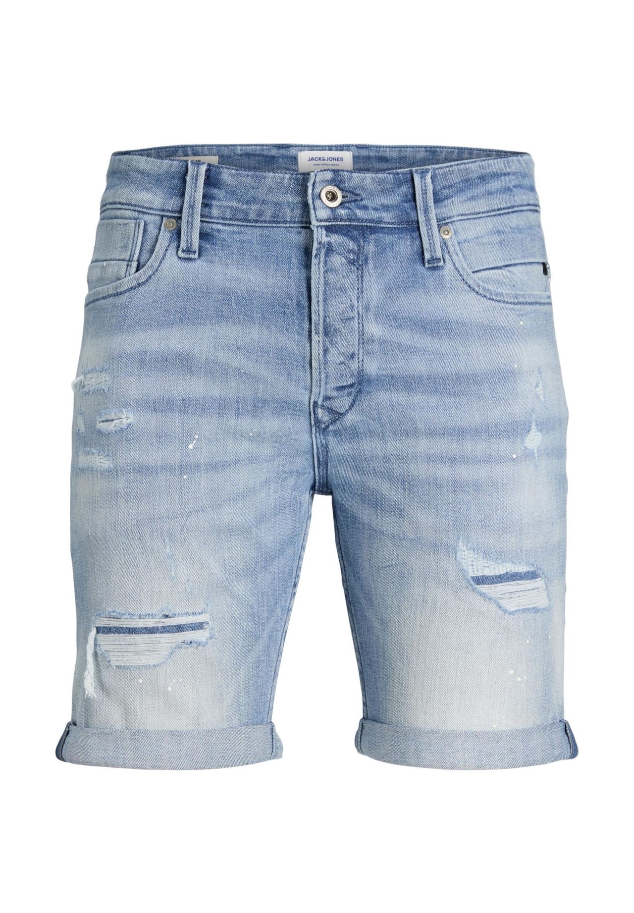JACK & JONES Jeans-Shorts Rick Blair kurze Hose mit Münztasche  
