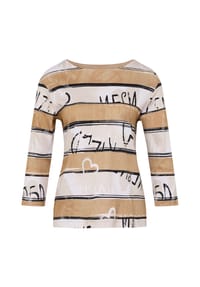 RABE - T-Shirt für Damen - Braun