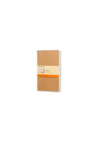 MOLESKINE® - Notizheft "Cahier", 3er-Set, DIN A5 - NATURBRAUN