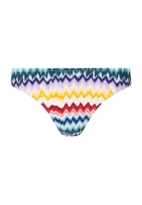 CRUZ - Bikini-Hose Aprilia mit floralem Print - Print 3577 Blue stripe