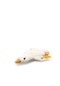 Steiff - Greifling "Gilda Gans", mit Rassel - WEISS