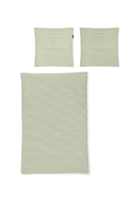 irisette® - Seersucker Bettwäsche Set Easy 8514 - 11 silber