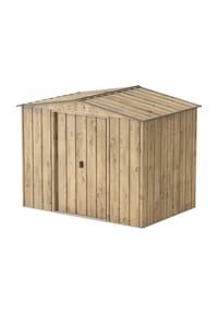 VCM. - Metall Gartenhaus 262x174 Geräteschuppen Garten Gerätehaus Schiebetür, H. 205 x B. 262 x T. 174 cm, Metall - 