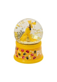 Disney - Disney Pluto Deko Schneekugel in hochwertiger Geschenkverpackung - Gelb 9,5x7x7 cm