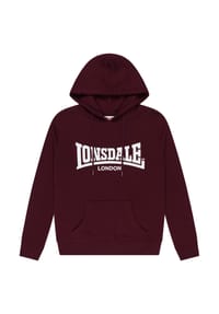 LONSDALE™ - Frauen Kapuzensweatshirt FLOOKBURGH - Black