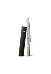 KAI - Shun Classic White Set, 2-tlg., Brotmesser, Messer, Blade Guard Klingenschutz - silber