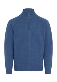 GALERIA - Strickjacke, Stehkragen, für Herren - 6 BLACK