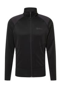 Jack Wolfskin - Trainingsjacke "Kammweg Fz", Reißverschluss, Stehkragen, für Herren - 6350 PHANTOM