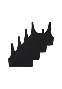 SCHIESSER - Bustier Basic Kids - schwarz