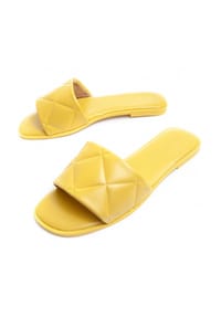 NYREX - Flache Sandale Palanti3 Gelb - gelb