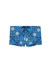 HOM - Badepants Maiolica, Gummibund, für Herren - 40P0BI BLUE PRINT
