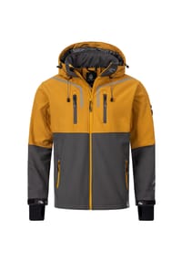 Rock Creek - Jacke Softshelljacke Regular Fit - Schwarz